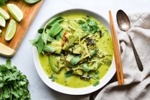 Green Curry  (Vegetarian Fav).