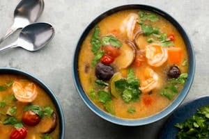 Tom Yum Soup (Gluten-free).