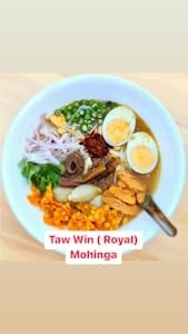 Mohinga ( Burmese Traditional Fish Soup).