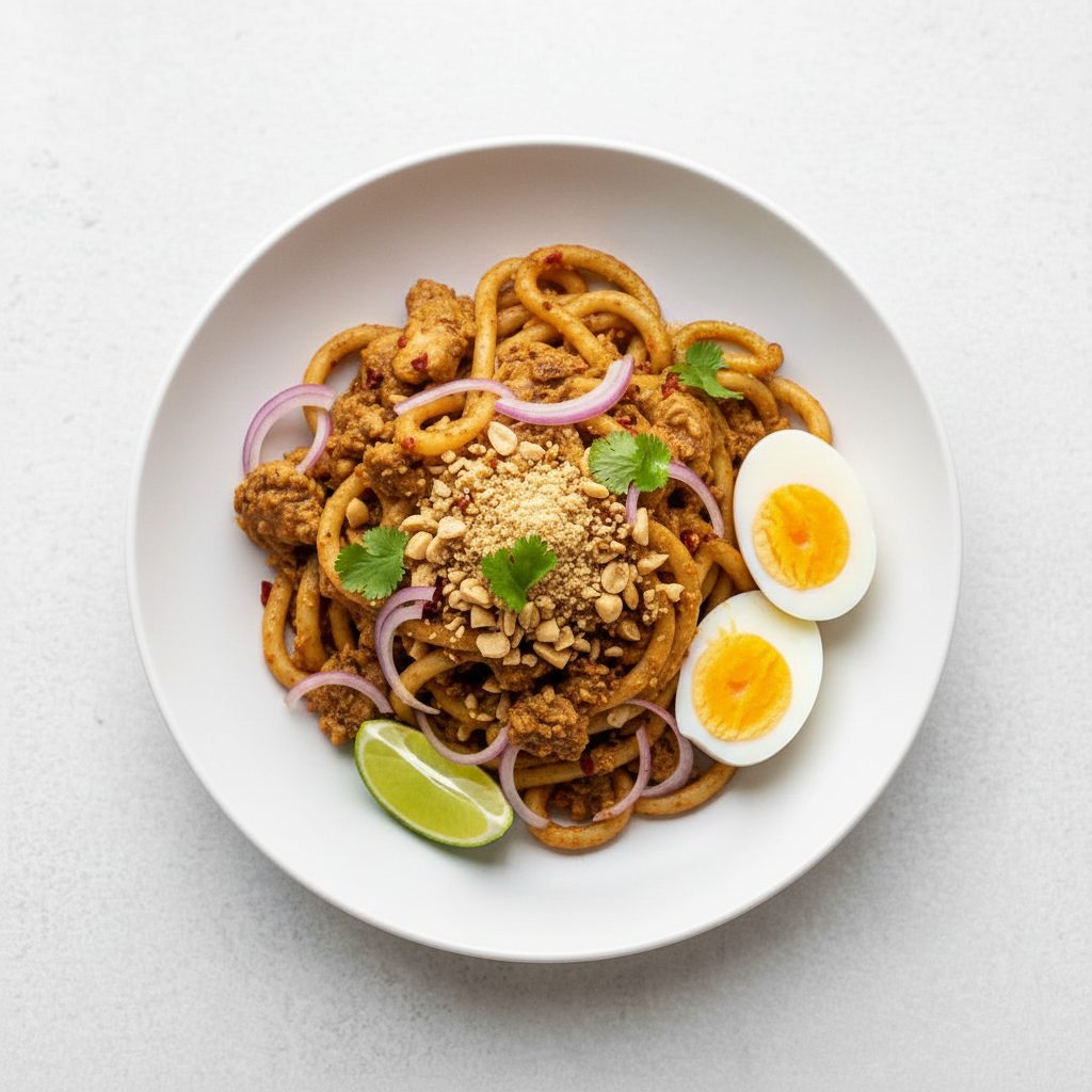 Mandalay Nann Gyi Thoke (Burma Spaghetti).