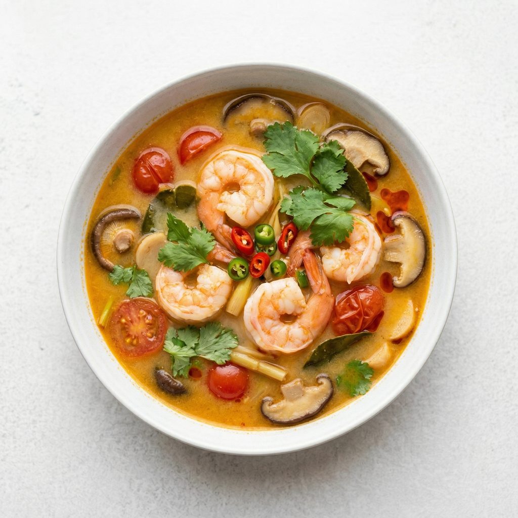 Tom Yum Soup (Gluten-free).